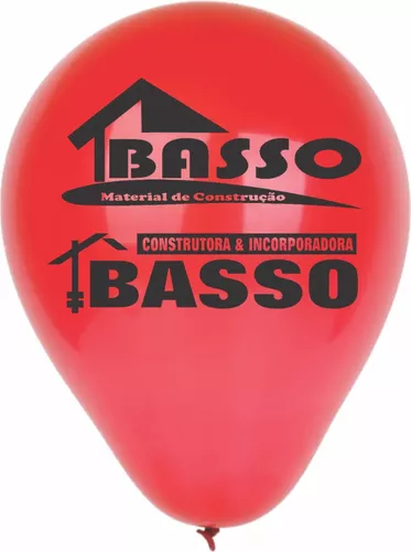 Balões N9 Personalizados Logomarca E Aniversário 450 Bexigas
