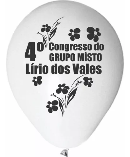Baloes N. 9 Personalizados ( 80 Bexigas) Envio Imediato