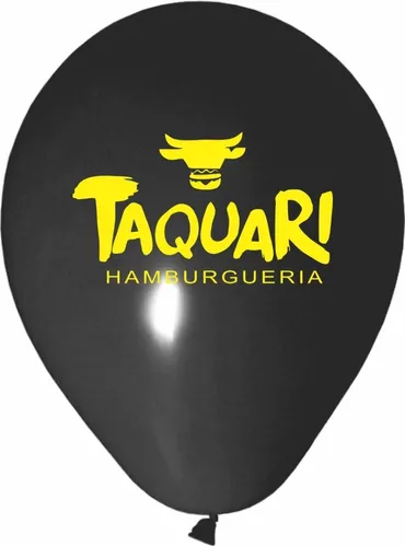 Balões N. 9 Personalizados ( Kit 800 Balões + 800 Varetas )